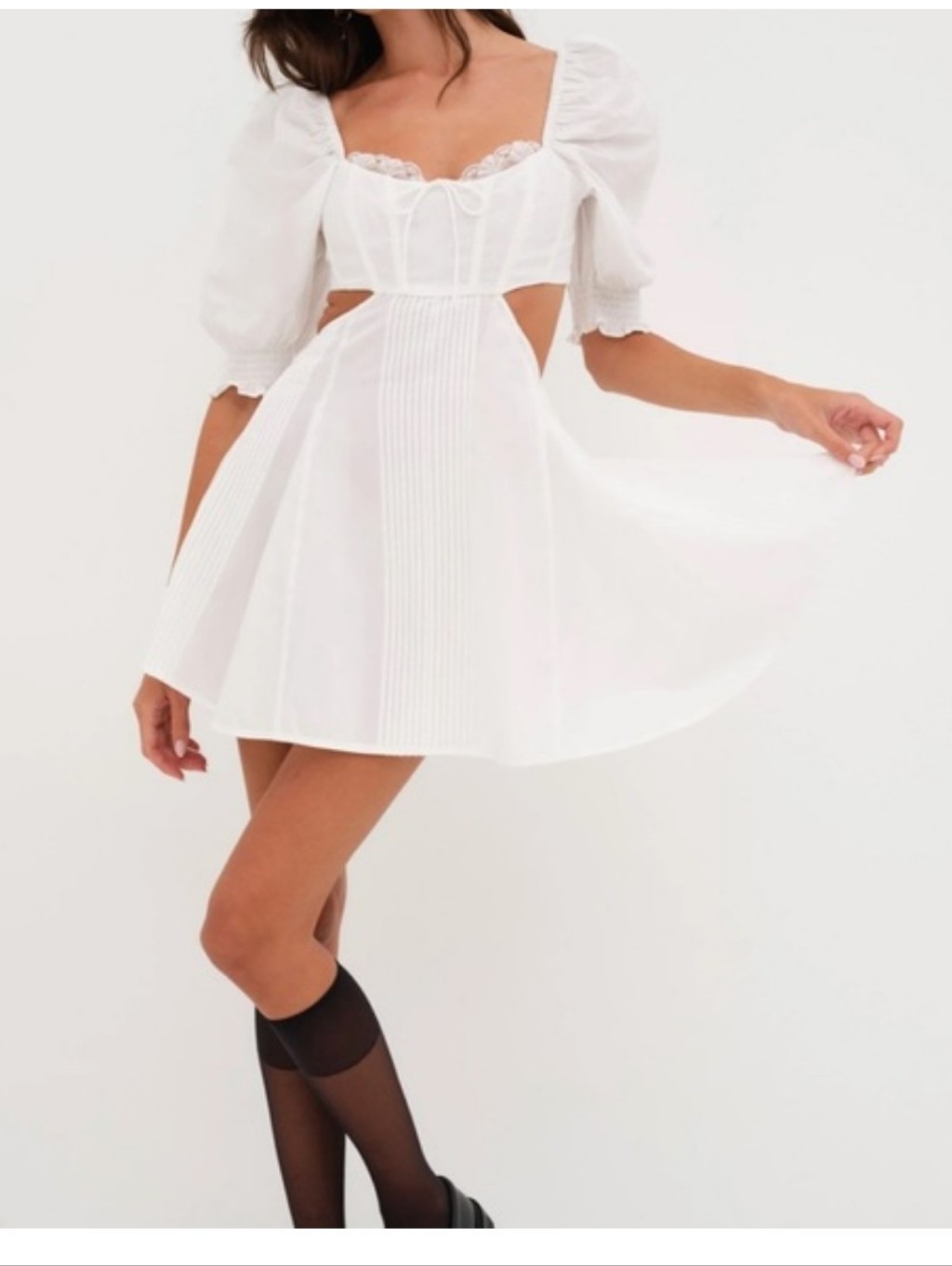 For Love & Lemons White "Arya" Dress